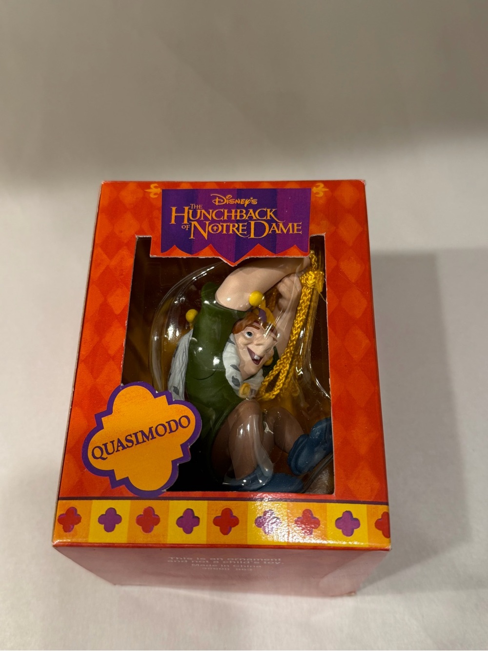 Disney Quasimodo Ornament - The Hunchback of Notre Dame (Green/Brown)